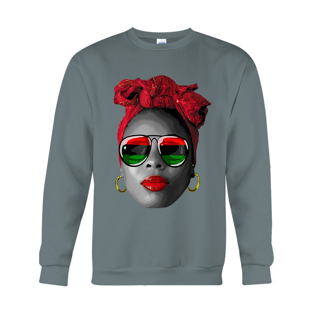 Reine fière et fière - T-shirt et sweat à capuche afro-américain