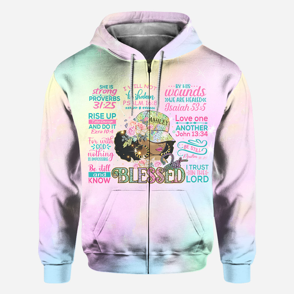 Proud Black Woman - Personalized African American All Over Shirt