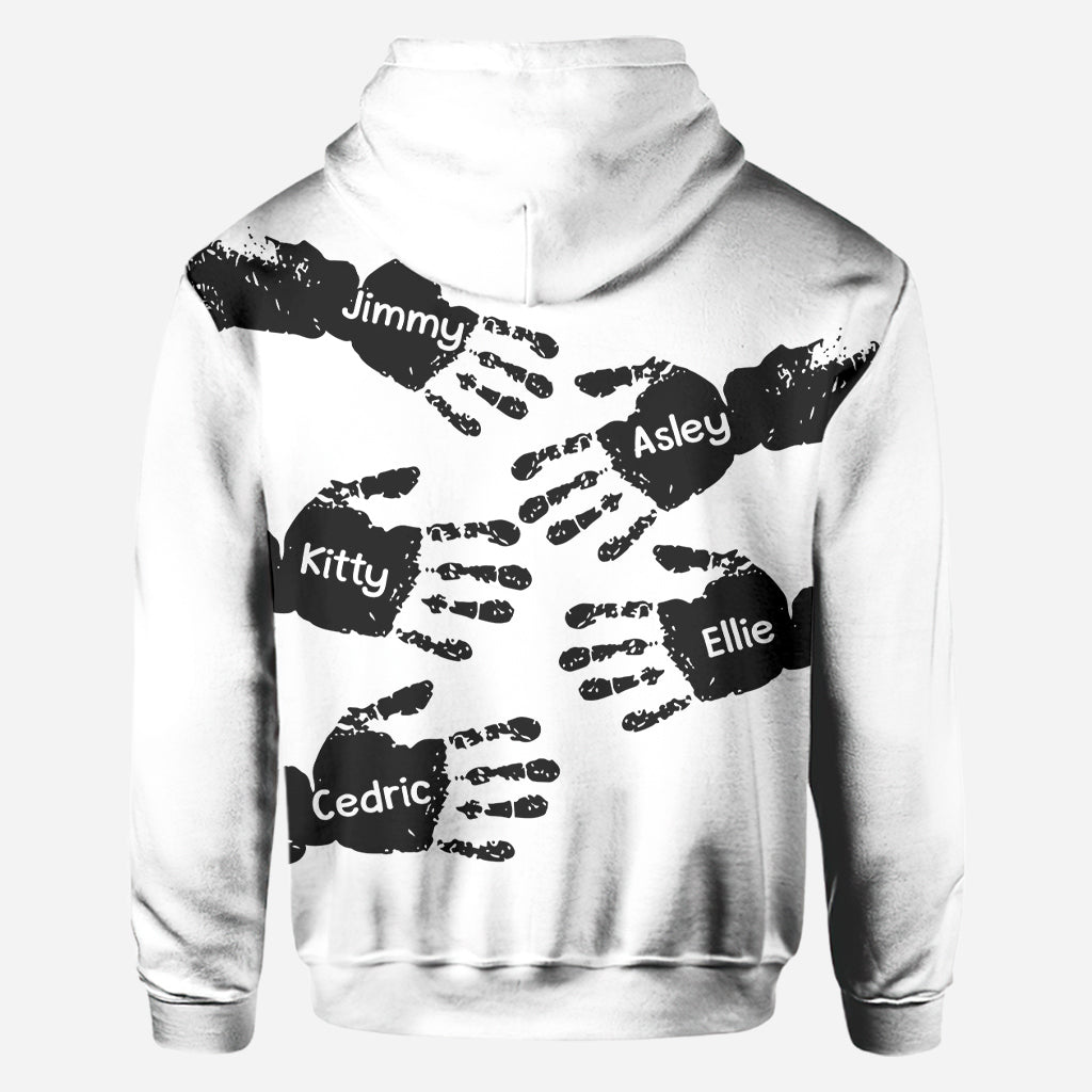 Seules les mamies géniales reçoivent beaucoup de câlins - T-shirt personnalisé « Grand-mère »