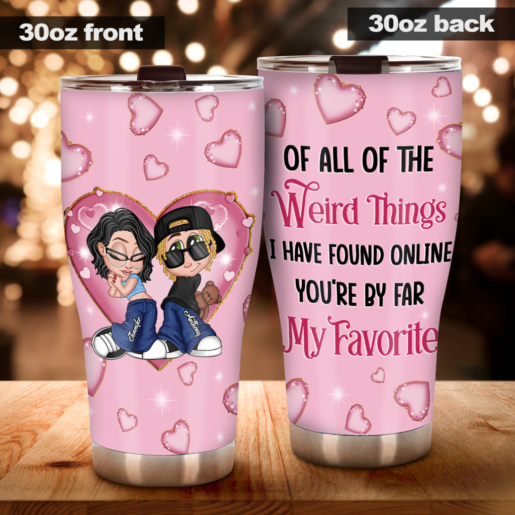 Couple Y2K - Gobelet personnalisé pour couple