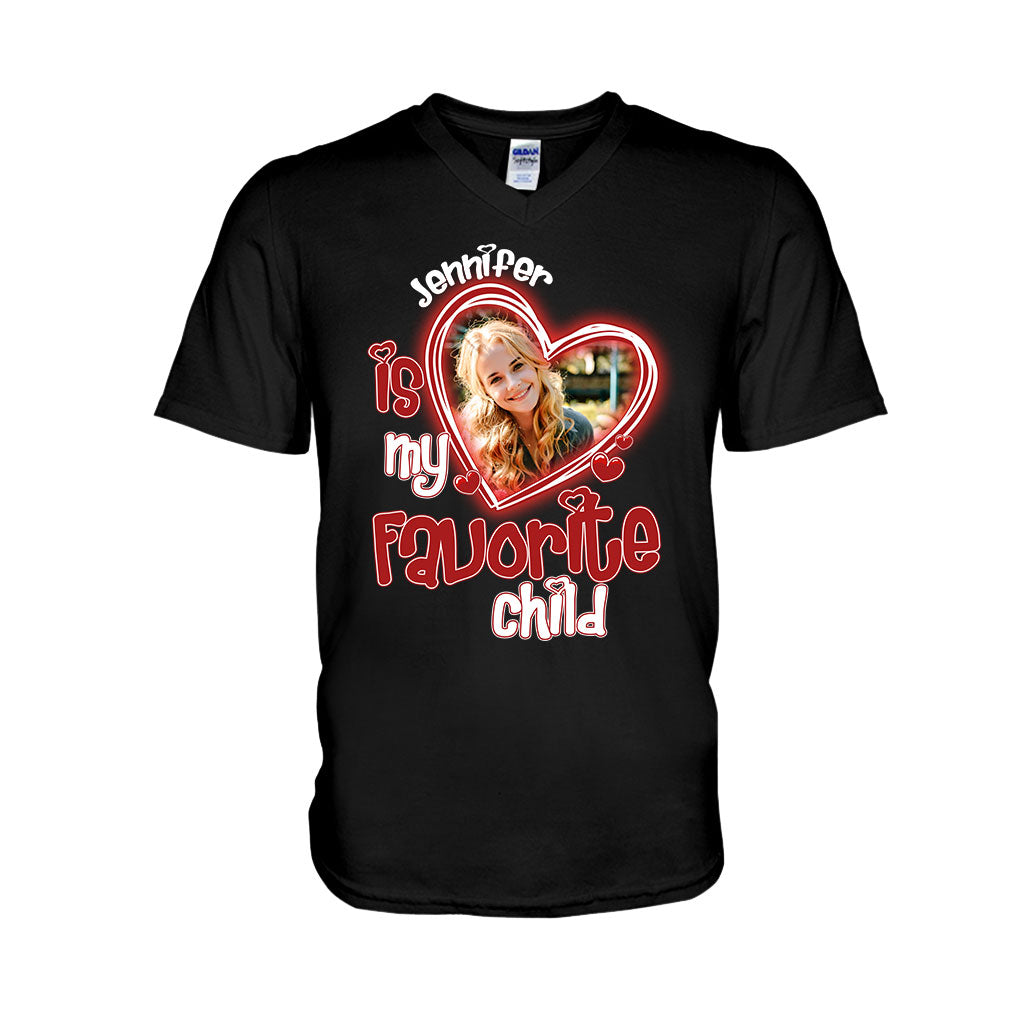 L'enfant préféré de maman - T-shirt et sweat à capuche personnalisés pour maman