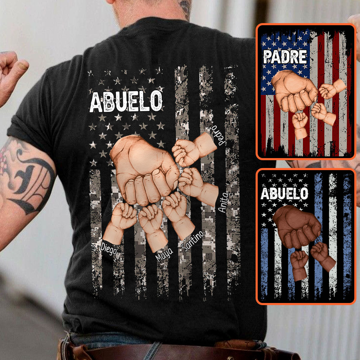 Feliz Día del Padre - T-shirt et sweat à capuche personnalisés pour père