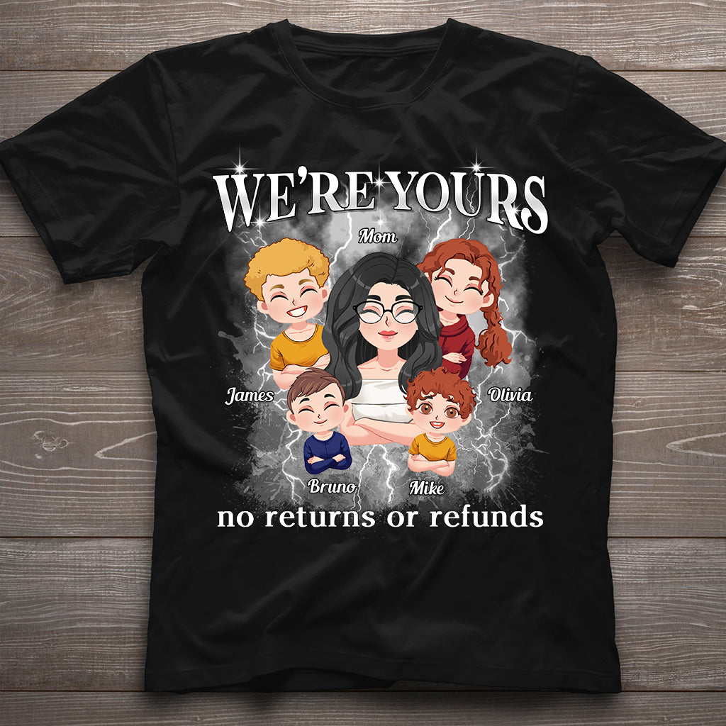 Nous sommes à vous. Aucun retour ni remboursement. Chibi Kids Bootleg Rap - T-shirt et sweat à capuche personnalisés pour maman.