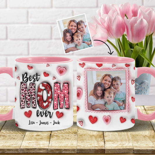 Meilleure maman du monde - Mug personnalisé « Maman »