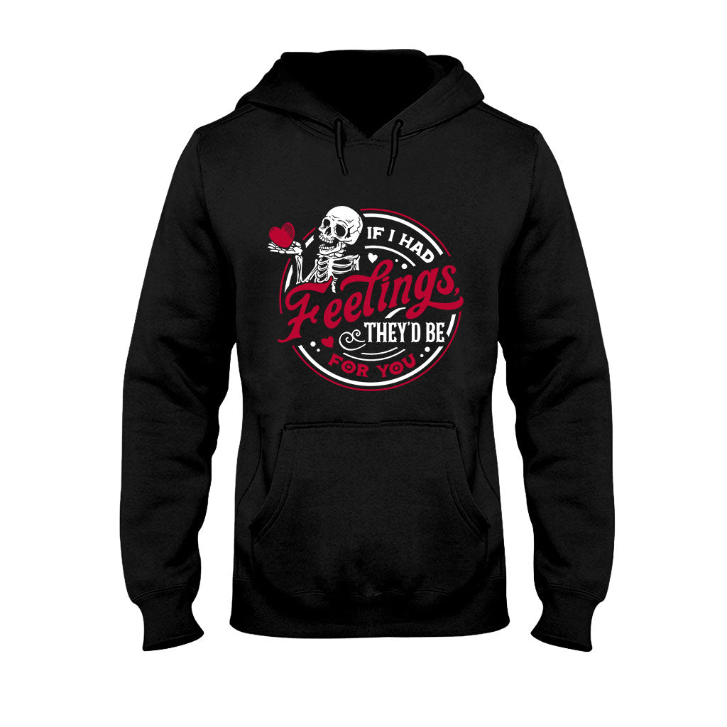 Si j'avais des sentiments, ils seraient pour toi - T-shirt et sweat à capuche pour couple