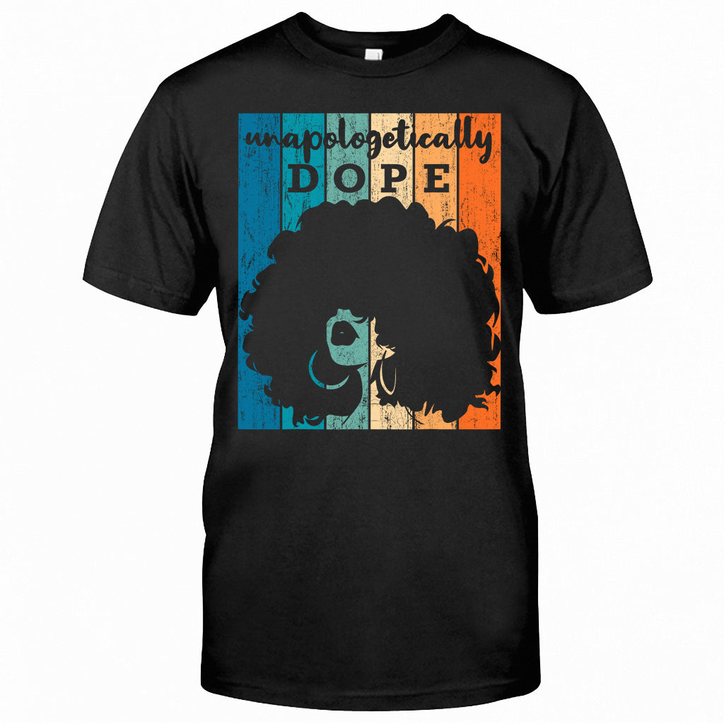 Unapologetically Dope - T-shirt et sweat à capuche afro-américain