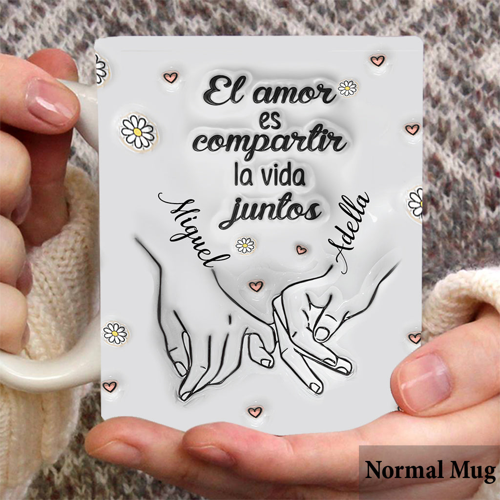 Eres El Amor De Mi Vida - Tasse de couple personnalisée