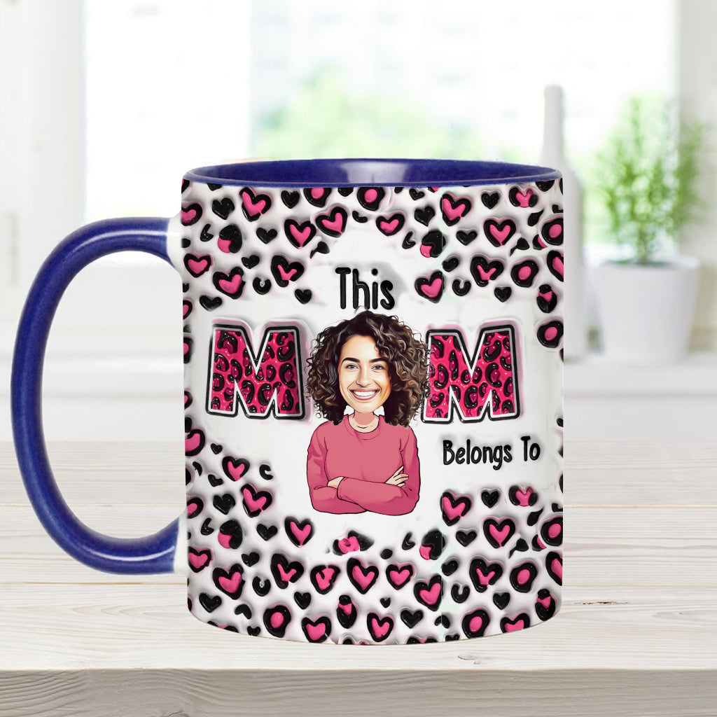 Cette maman appartient à - Mug personnalisé pour maman