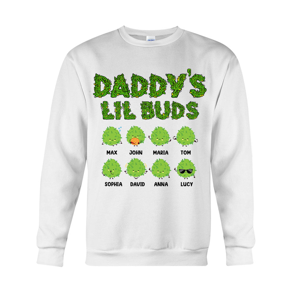 Les petits bourgeons de papa - T-shirt et sweat à capuche personnalisés sur le thème du cannabis