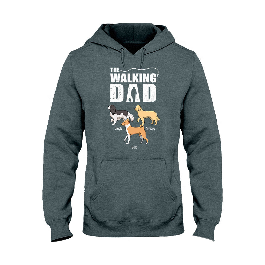 Le Papa qui marche - T-shirt et sweat à capuche personnalisés pour chien