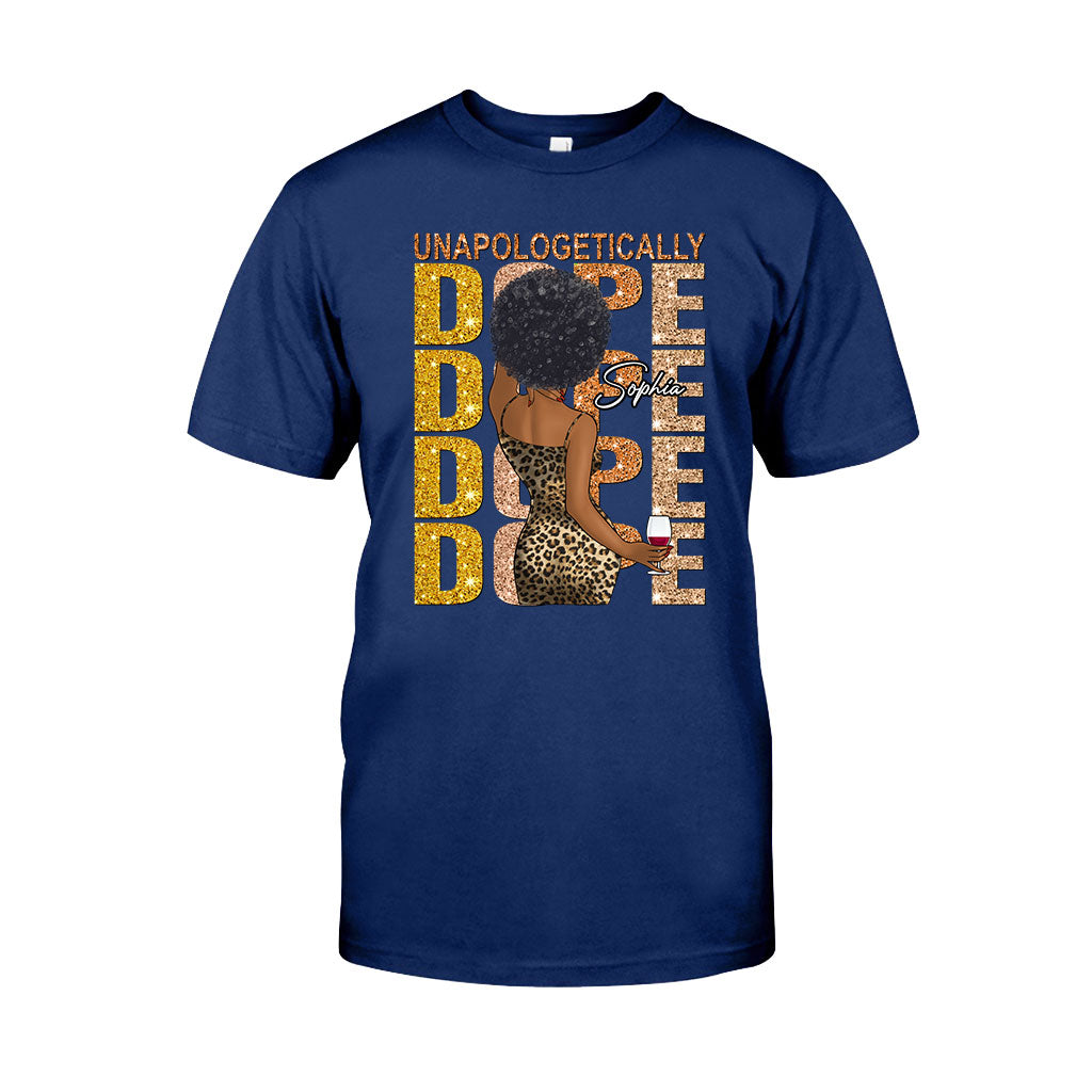 Unapologetically Dope - T-shirt et sweat à capuche personnalisés pour Afro-Américains