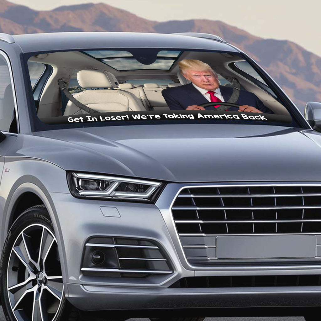 Monte, perdant ! - Pare-soleil de voiture