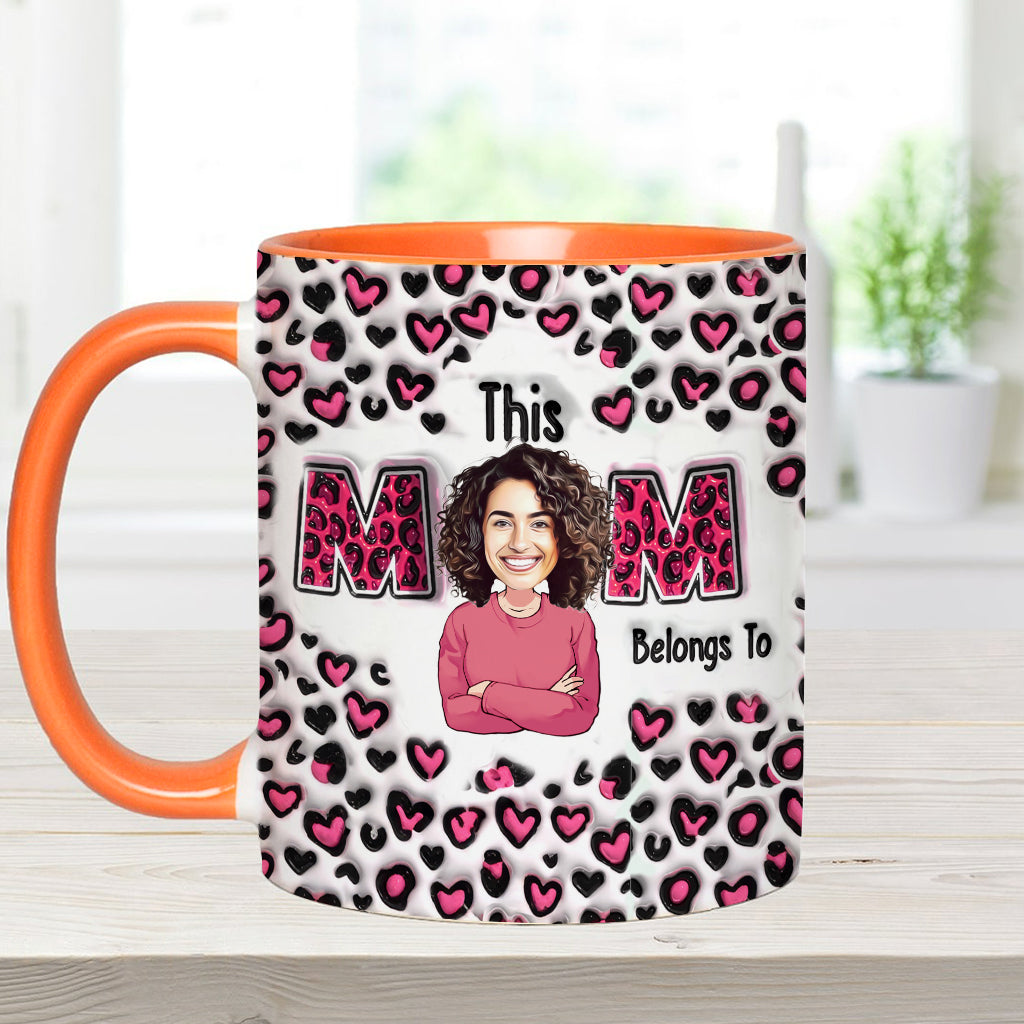 Cette maman appartient à - Mug personnalisé pour maman