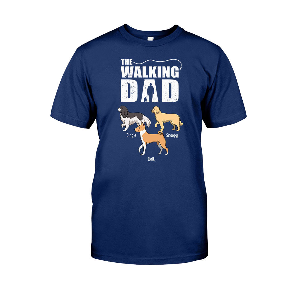 Le Papa qui marche - T-shirt et sweat à capuche personnalisés pour chien