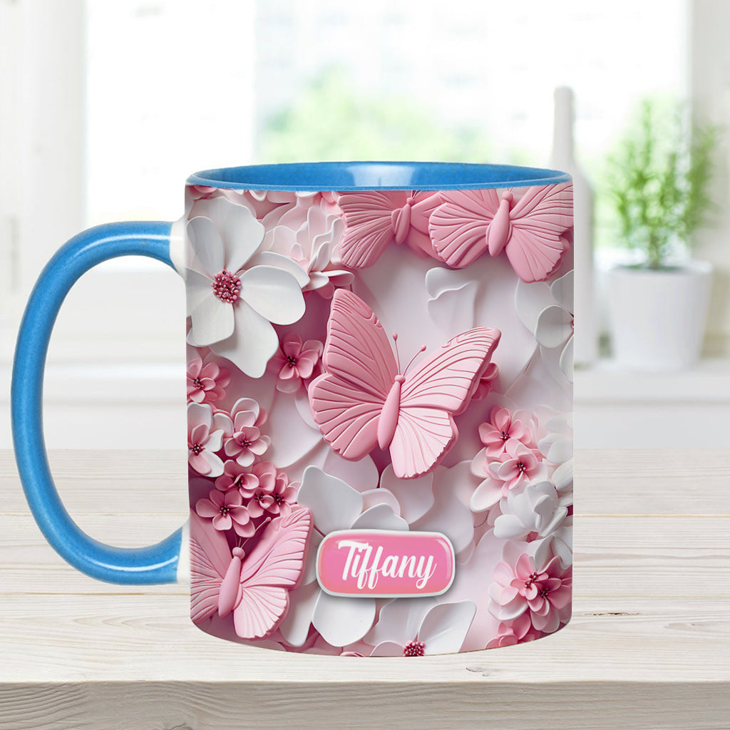 Magnifiques papillons - Mug personnalisé à motif papillon