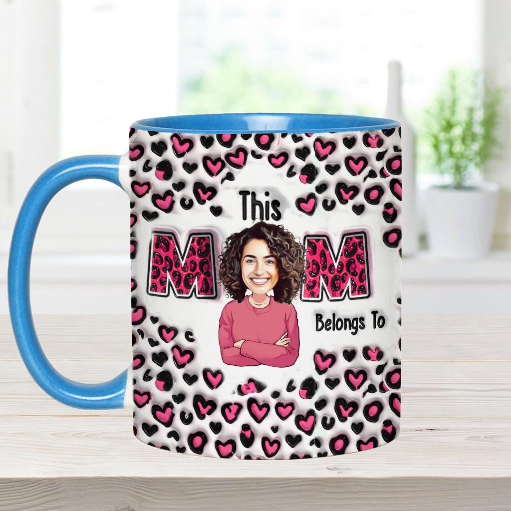Cette maman appartient à - Mug personnalisé pour maman