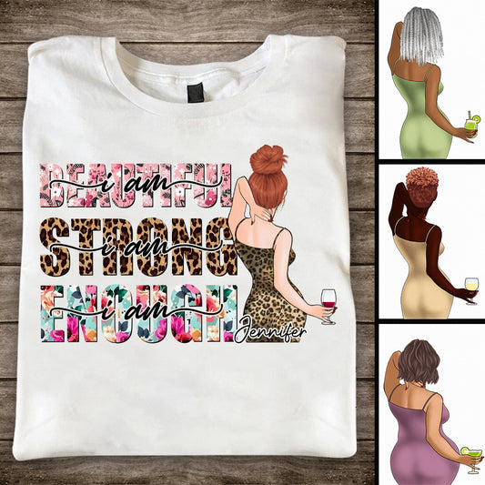 Affirmation positive sur l'amour de soi - T-shirt et sweat à capuche personnalisés