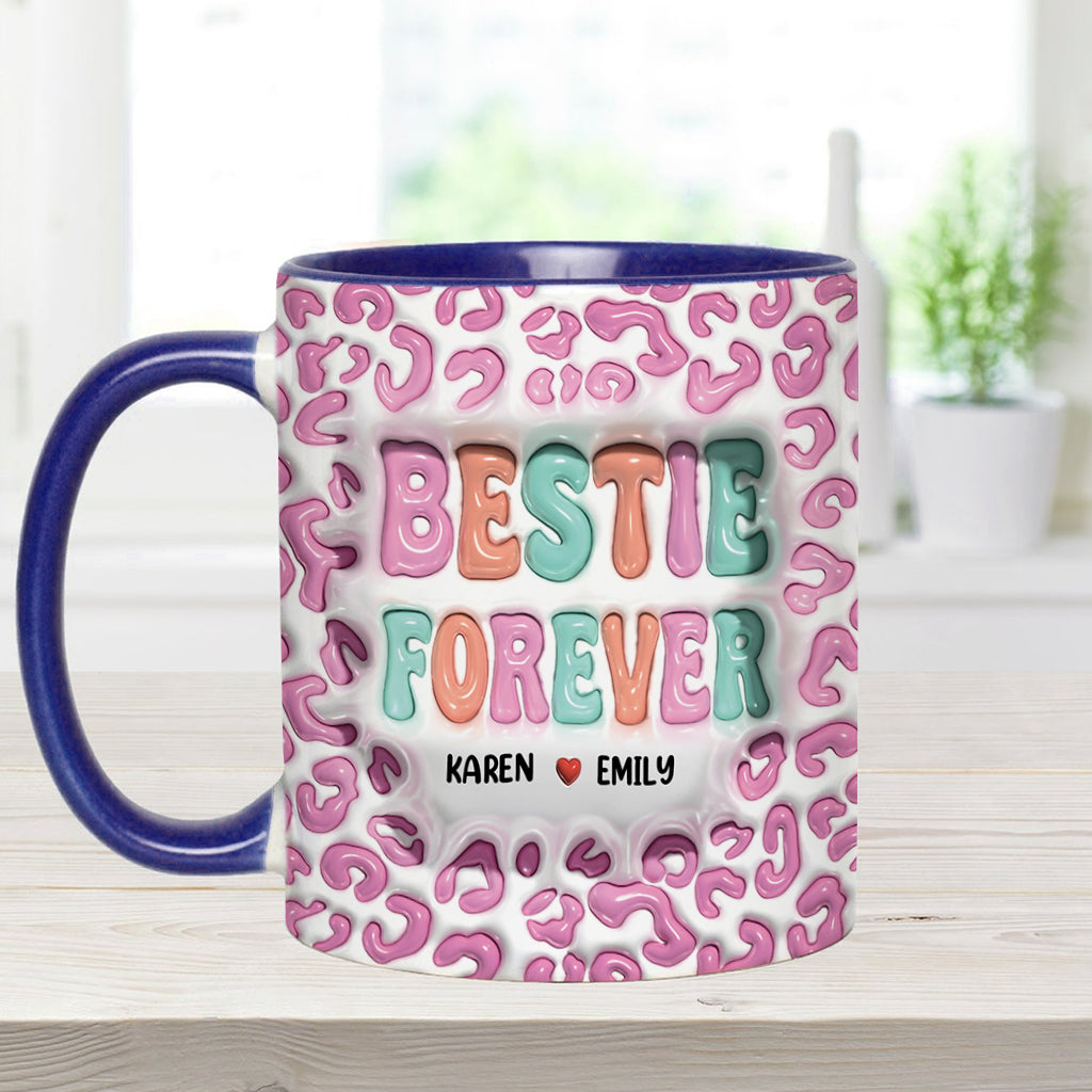 Meilleure amie pour toujours - Mug personnalisé « Meilleure amie pour toujours »