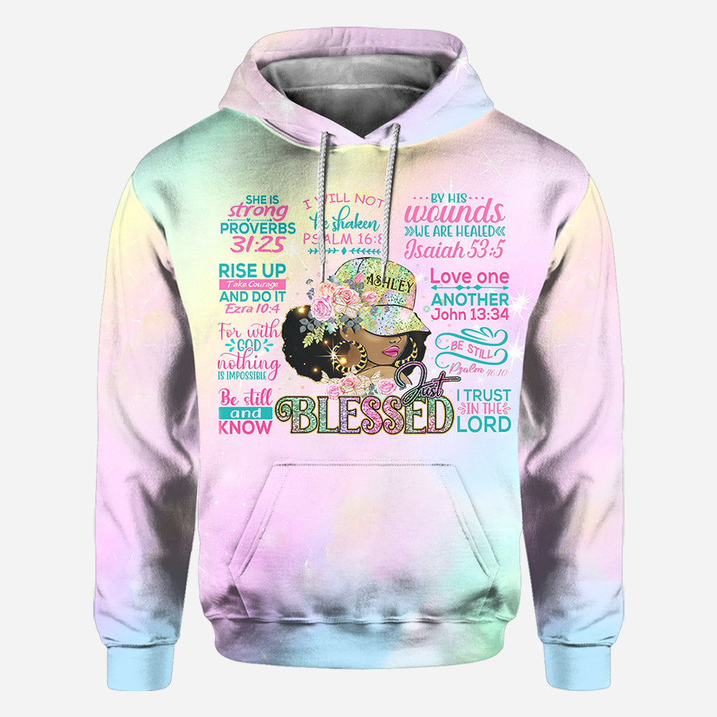 Proud Black Woman - Personalized African American All Over Shirt