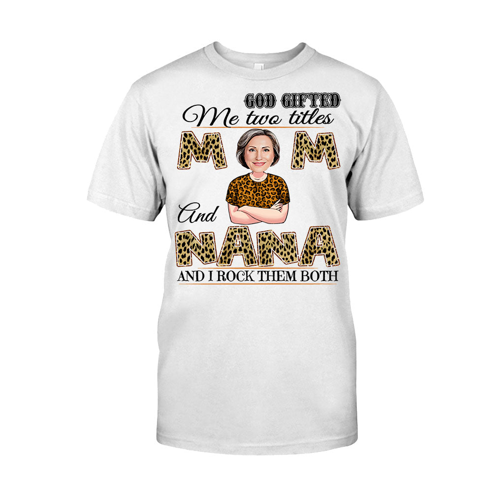 Maman et grand-mère - T-shirt et sweat à capuche personnalisés pour maman
