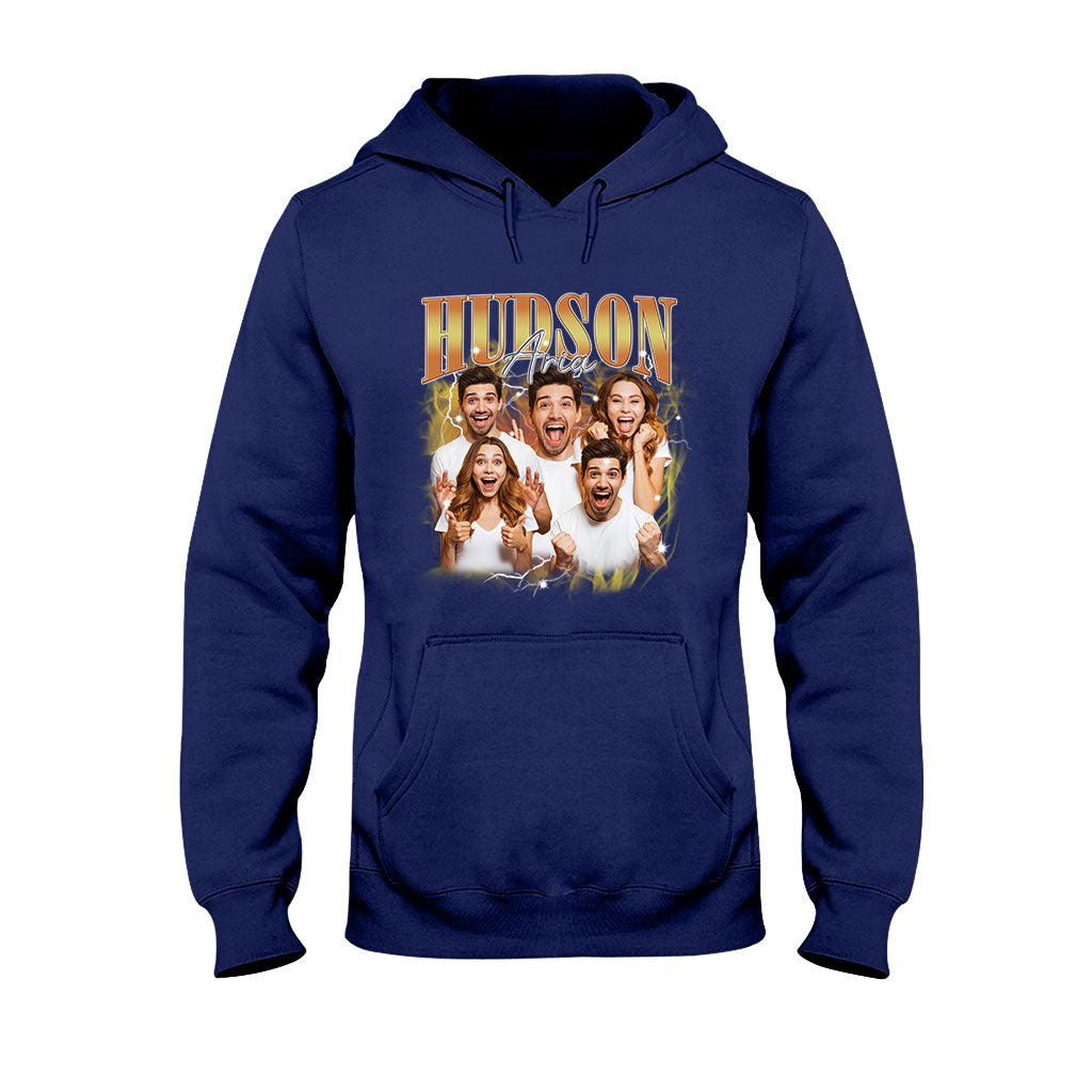 Texte et photos personnalisés - cadeau pour tous - T-shirt et sweat à capuche personnalisés