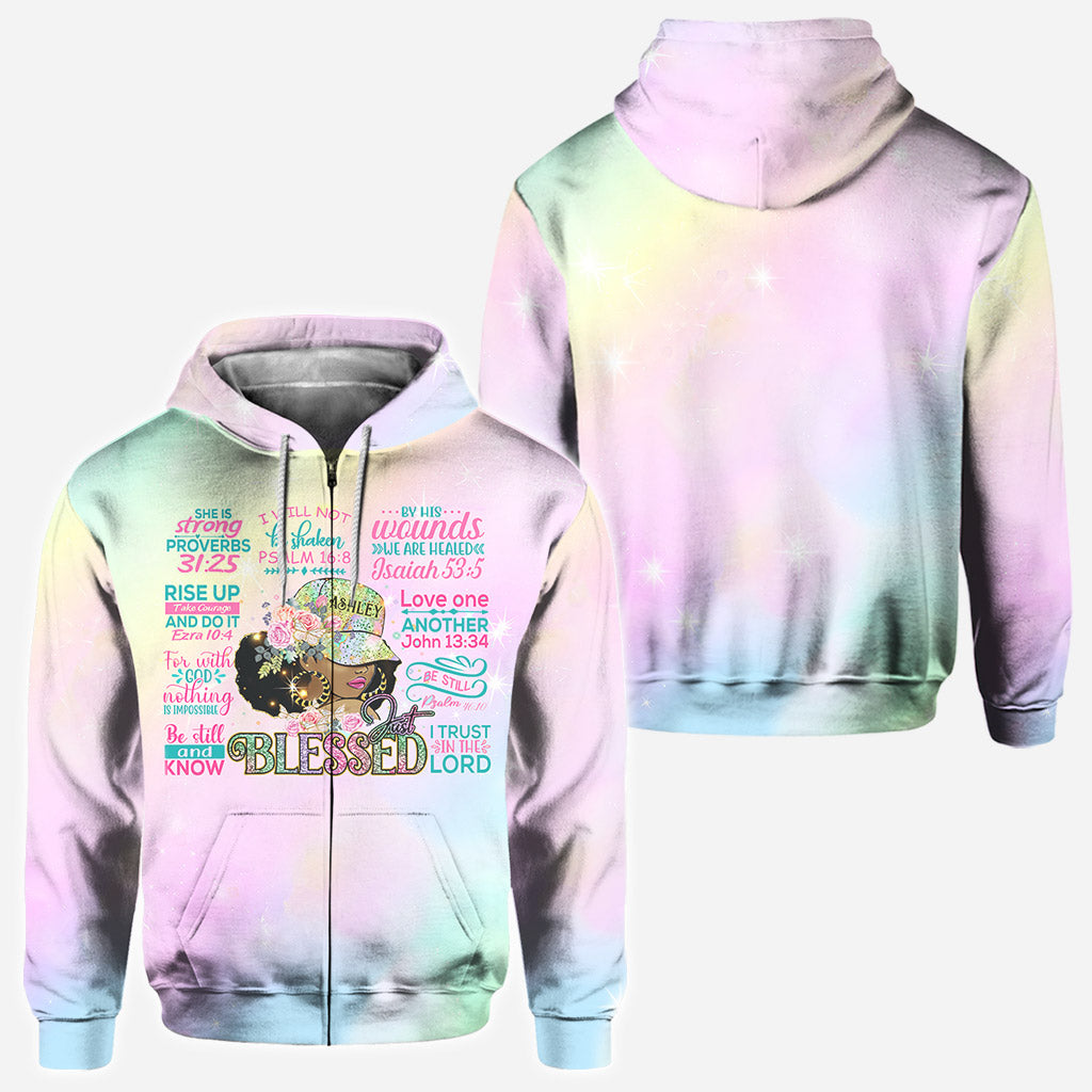 Proud Black Woman - Personalized African American All Over Shirt