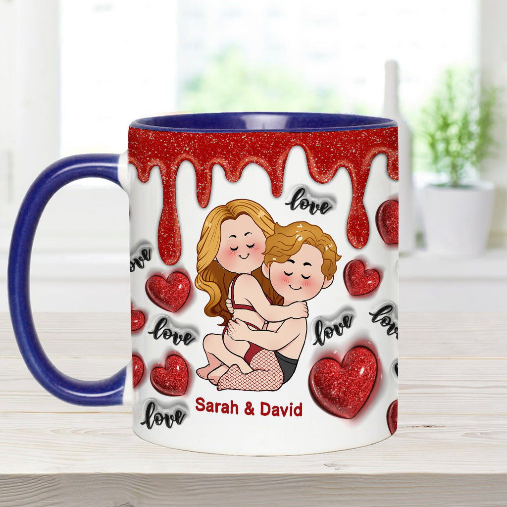 Je t'aime - Mug personnalisé pour couple