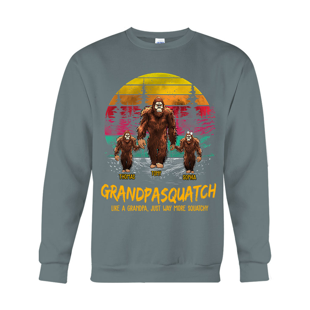 Papasquatch - T-shirt et sweat à capuche personnalisés pour papa