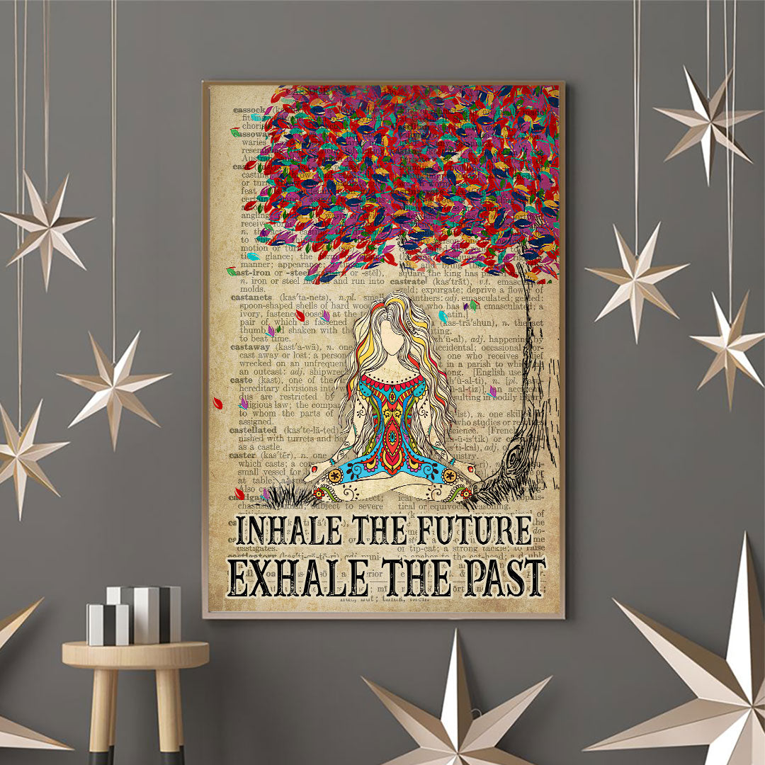 Affiche Inhaler le futur