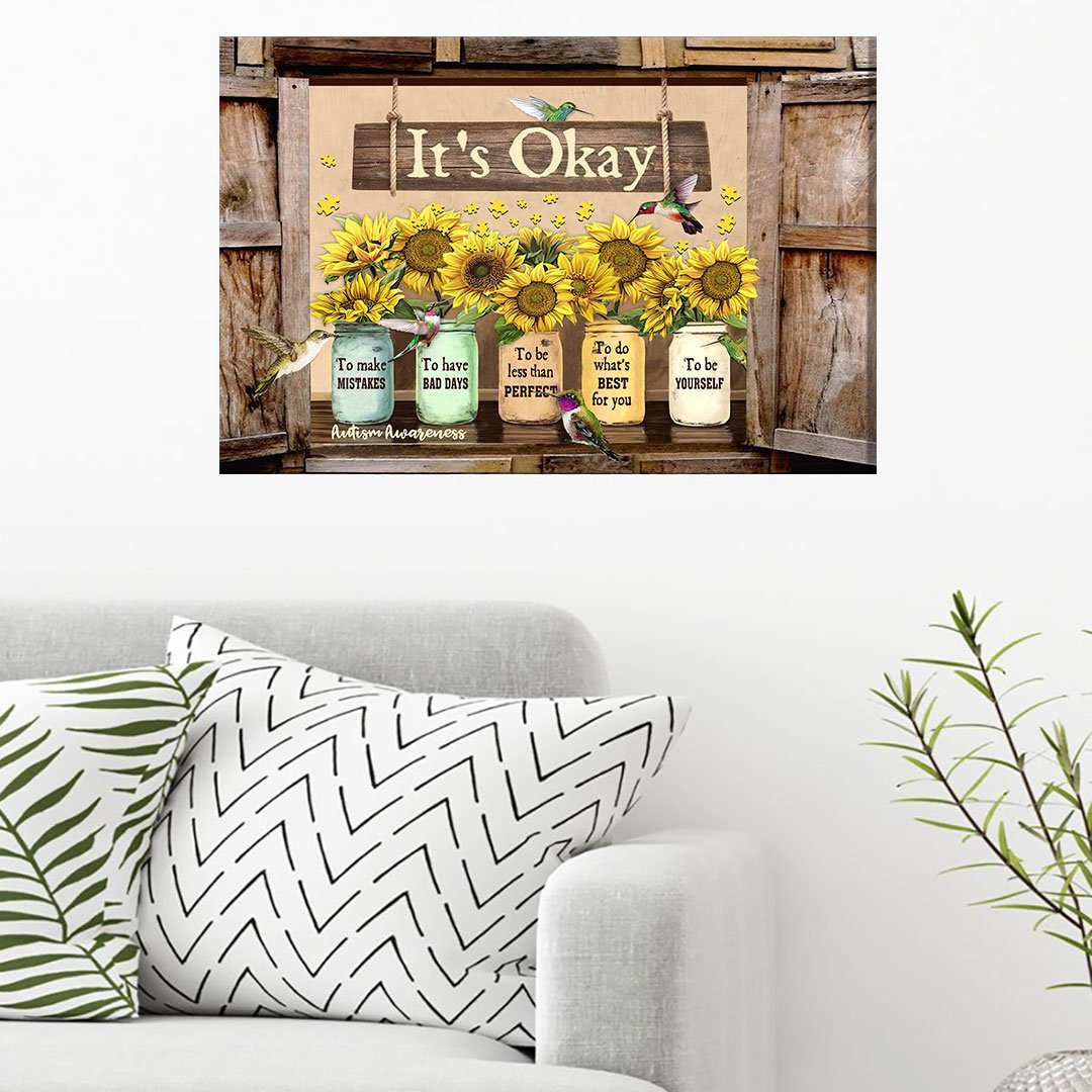 C'est normal - Affiche de sensibilisation à l'autisme