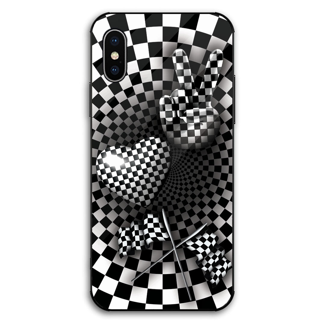 Coque de téléphone Peace Love Racing