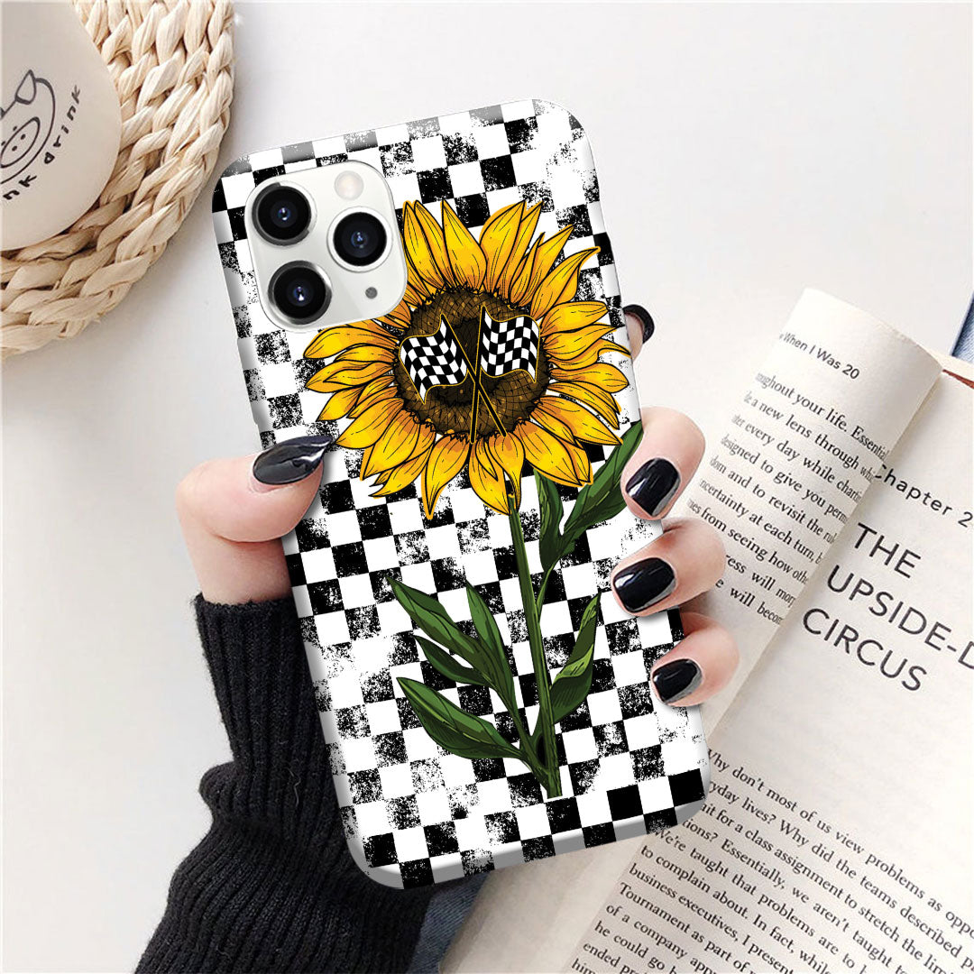 Coque de téléphone Racing Girls Love Sunflowers