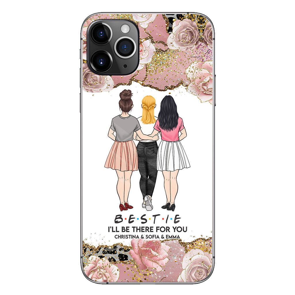 Je serai là pour toi - Coque de téléphone personnalisée pour meilleure amie