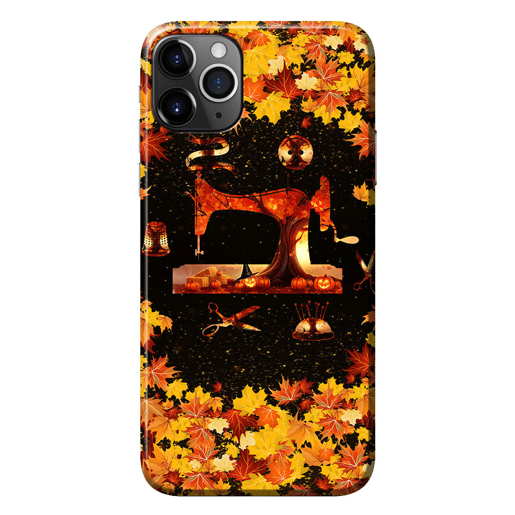 Autumn Vibes - Sewing Personalized Phone Case