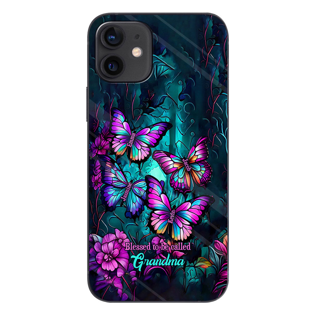 Coque de téléphone personnalisée « Papillons de grand-mère »