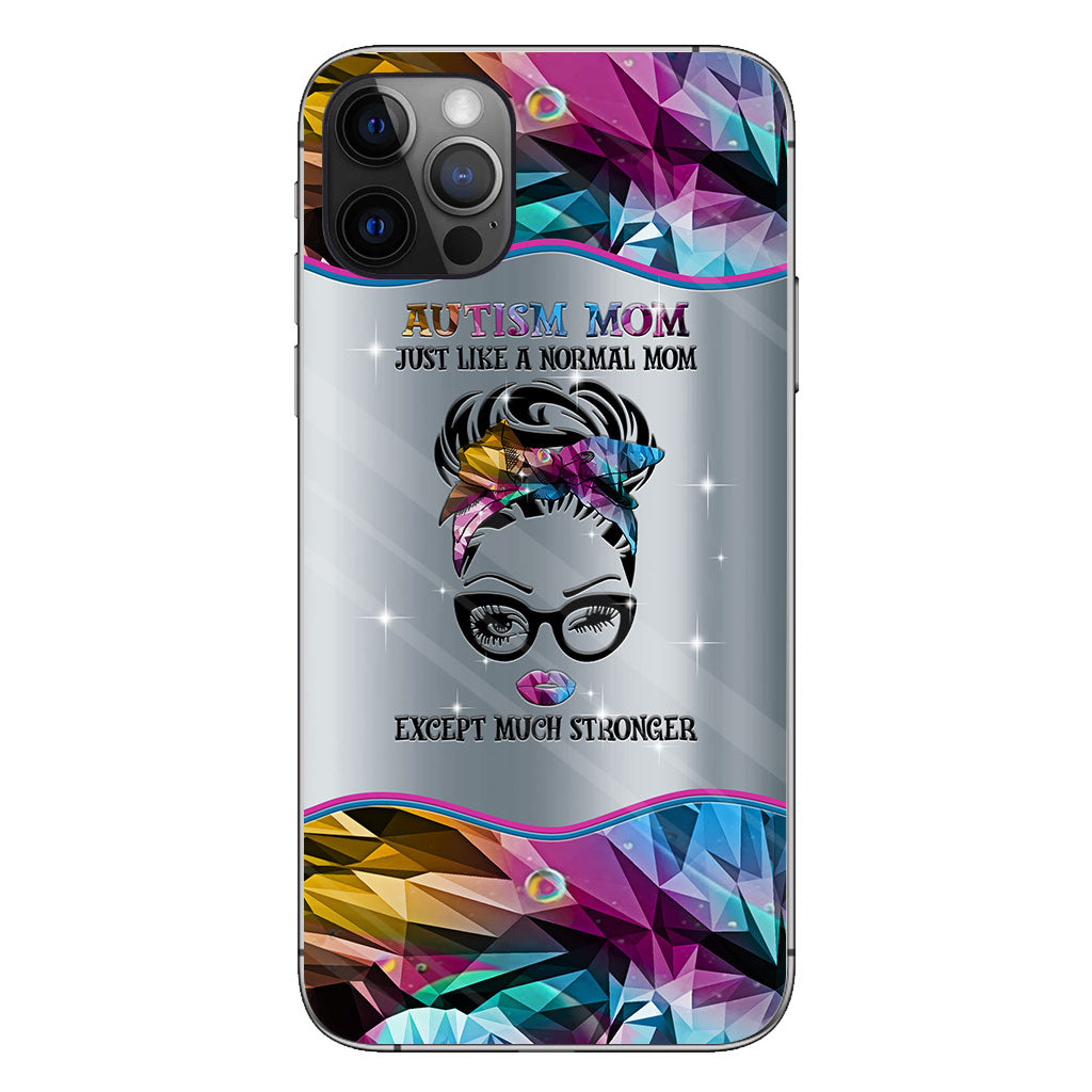 Coque de téléphone personnalisée Much Stronger pour la sensibilisation à l'autisme