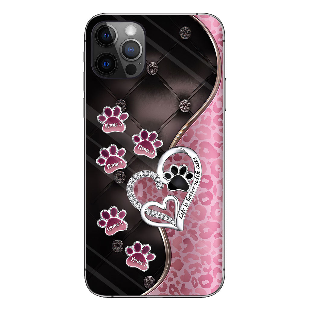 Maman Chat - Étui de téléphone personnalisé pour chat