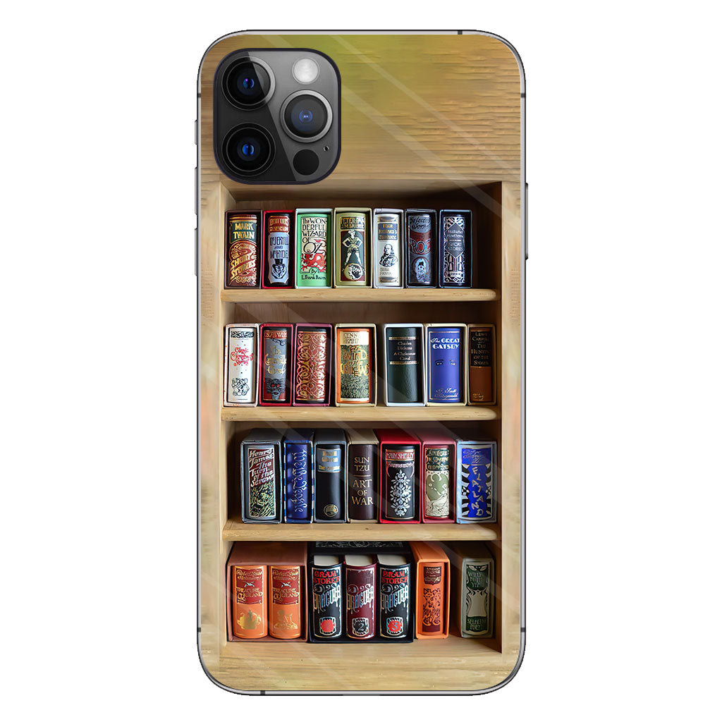 I Read Books And I Know Things - Book Phone Case