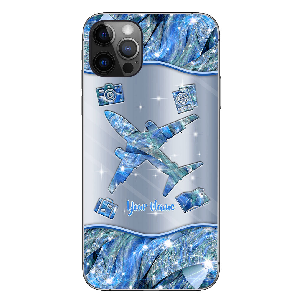 Travel The World - Personalized Travelling Phone Case