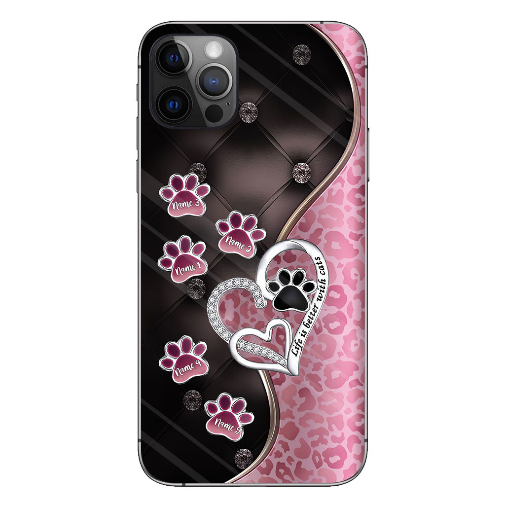 Maman Chat - Étui de téléphone personnalisé pour chat