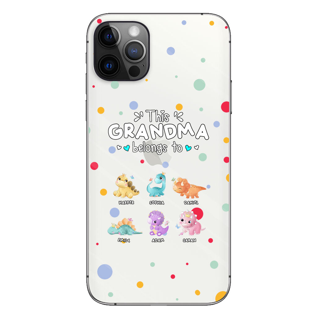 Cette coque de téléphone transparente personnalisée est à la disposition de mamie, tante, oncle, papi, maman, papa. Cadeau idéal pour grand-mère, tante, oncle, maman, papa.