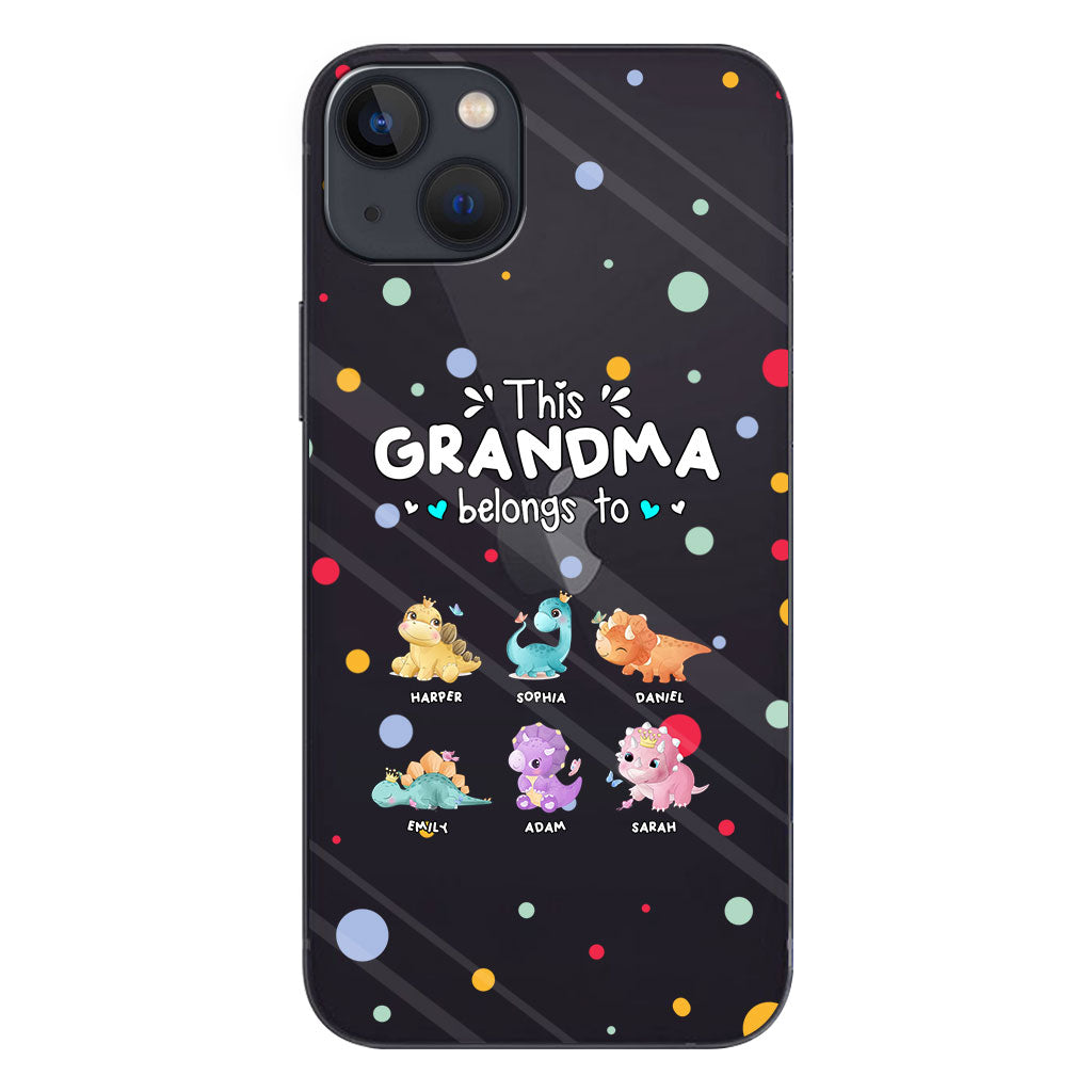 Cette coque de téléphone transparente personnalisée est à la disposition de mamie, tante, oncle, papi, maman, papa. Cadeau idéal pour grand-mère, tante, oncle, maman, papa.