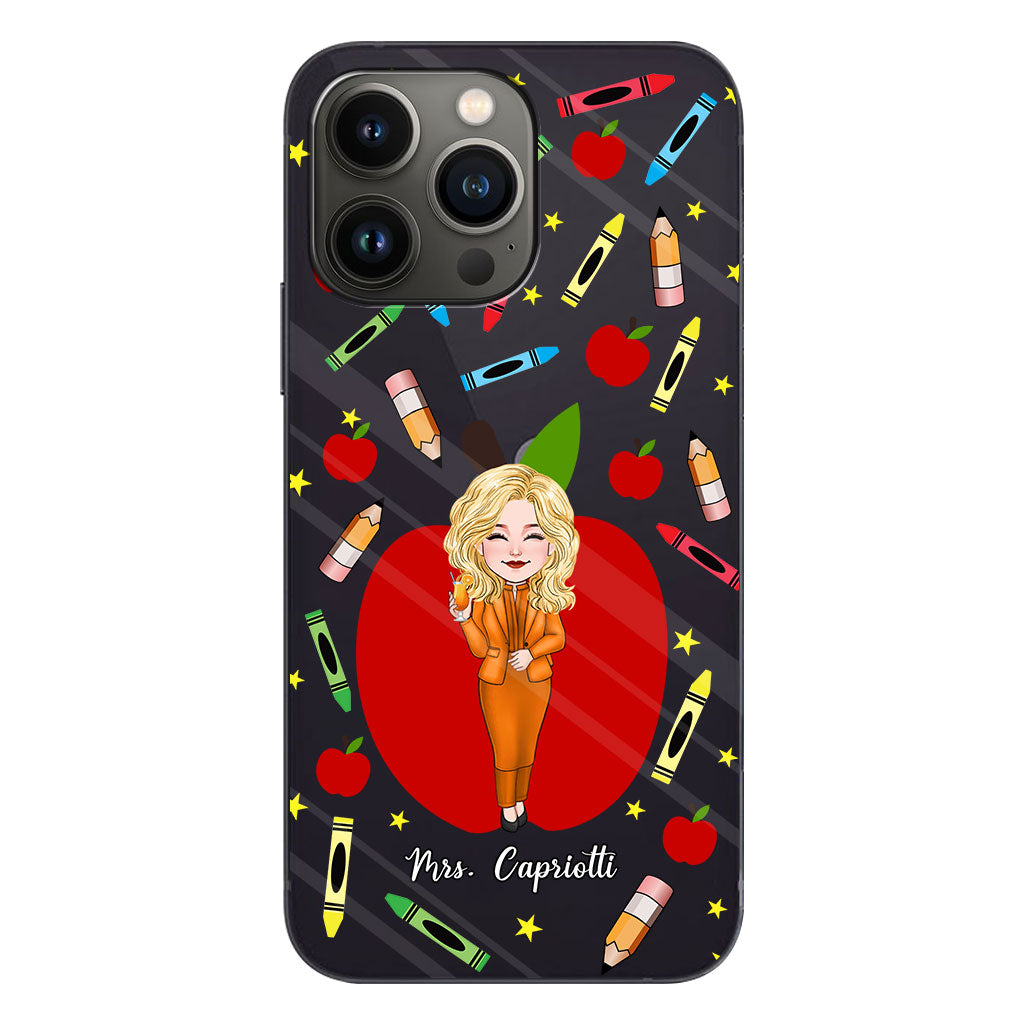 Thank You Teacher - Personalized Teacher Clear Phone Case