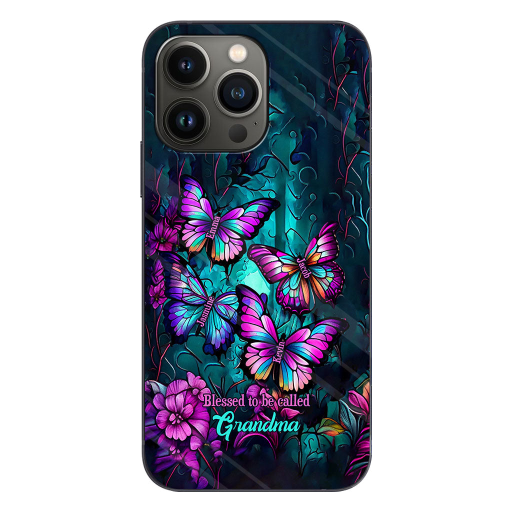 Coque de téléphone personnalisée « Papillons de grand-mère »