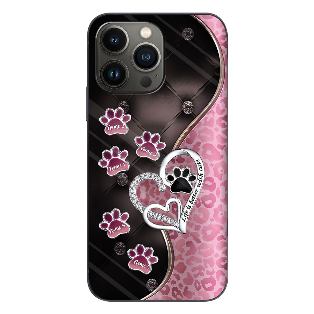 Maman Chat - Étui de téléphone personnalisé pour chat