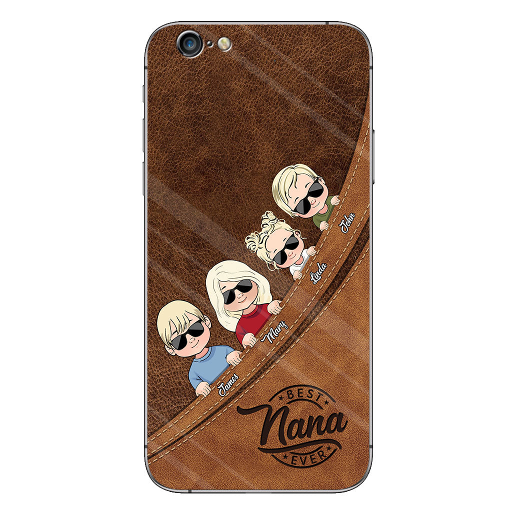 Meilleure grand-mère du monde - Coque de téléphone personnalisée pour grand-mère