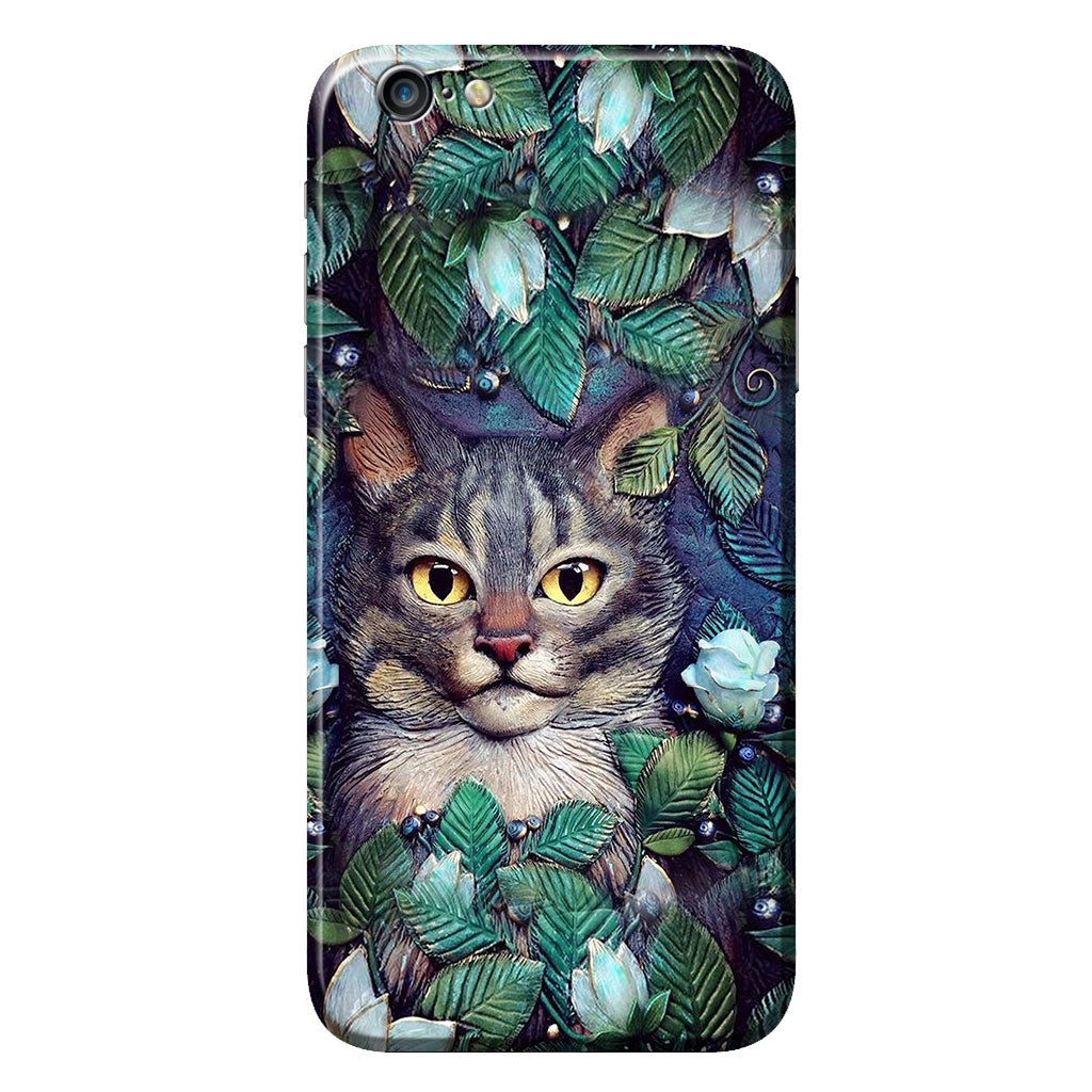 Coque de téléphone imprimée en 3D avec des chats amoureux