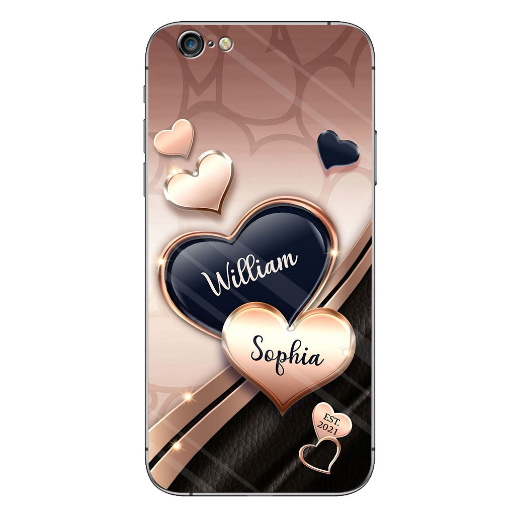 When We Have Each Other We Have Everything - Personalized Couple Phone Case
