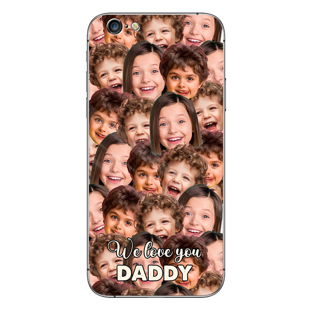 Love You Dad - Gift for dad, grandma, grandpa, mom, uncle, aunt, brother, sister, son, daughter, granddaughter, grandson, husband, wife, boyfriend, girlfriend - Personalized Phone Case