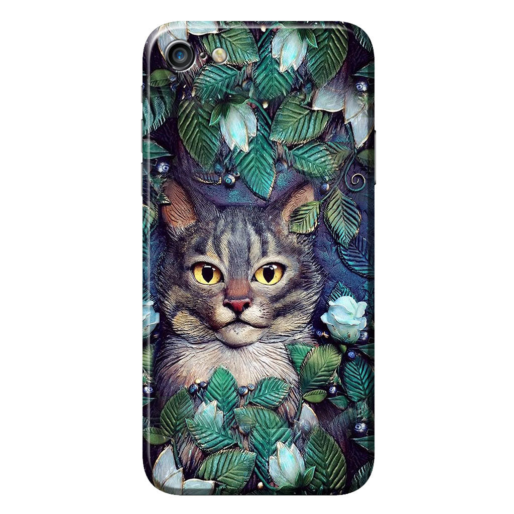 Coque de téléphone imprimée en 3D avec des chats amoureux